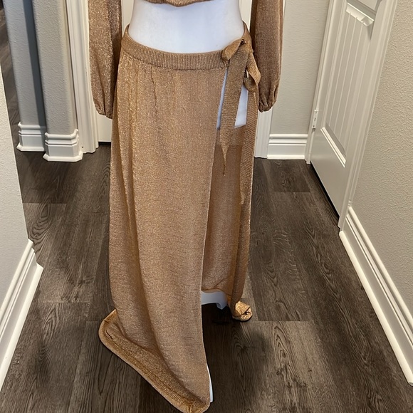 Nayelli Wrap Skirt in Gold
Lovers and Friends - Picture 6 of 7